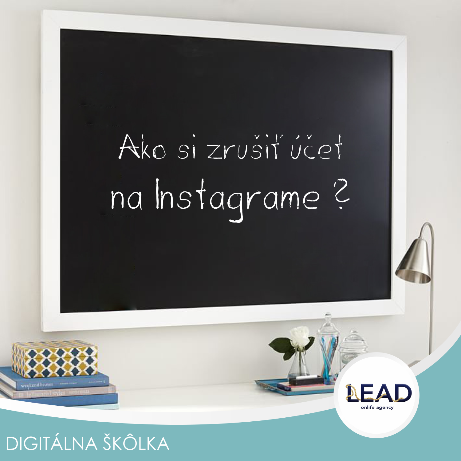 Lead sk online marketing - Ako si zrusit ucet na Instagrame